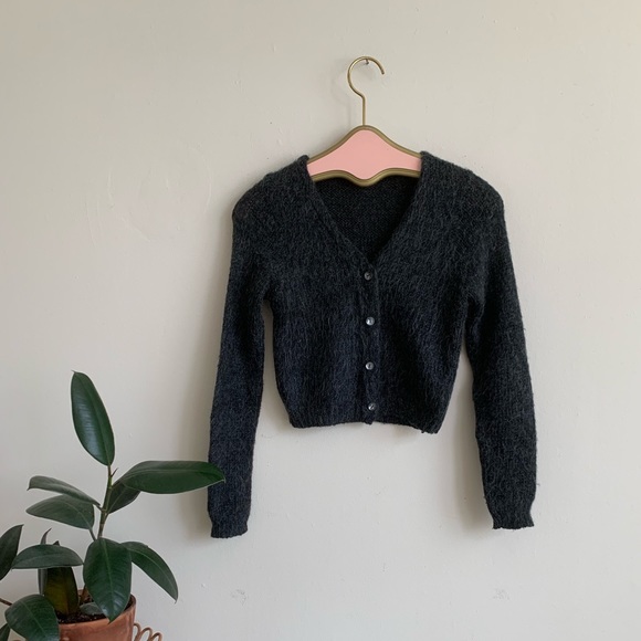 cropped cardigan vintage